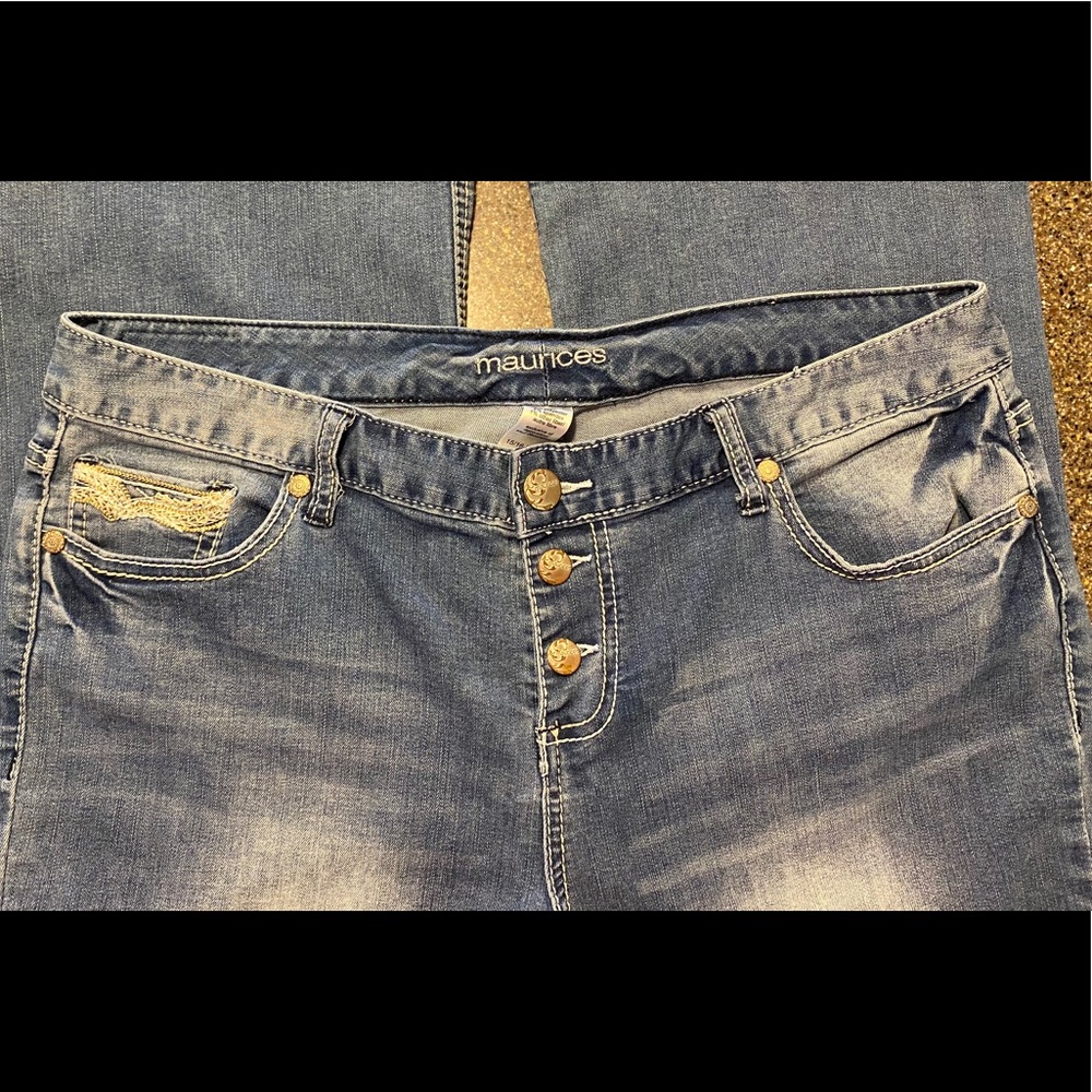 Size 15/16 Maurices bootcut jeans